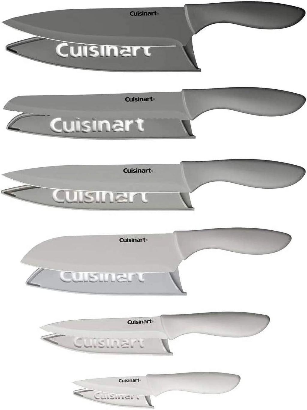 10-Piece Nonstick Hard-Anodized Cookware Set with 12-Piece Knife Set and Knife Sharpener I6152