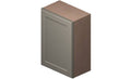 1 Door 2 Shelves Wall Cabinet High-Density Fiberboard F143268